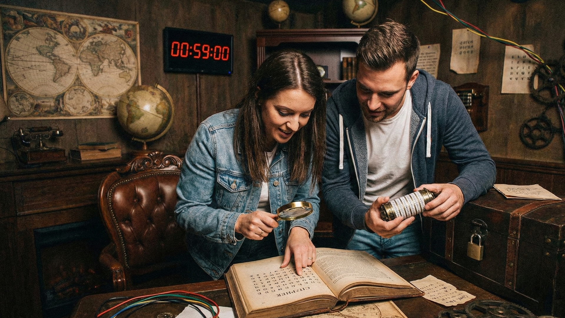 Escape Room: Teste de Química Sob Pressão