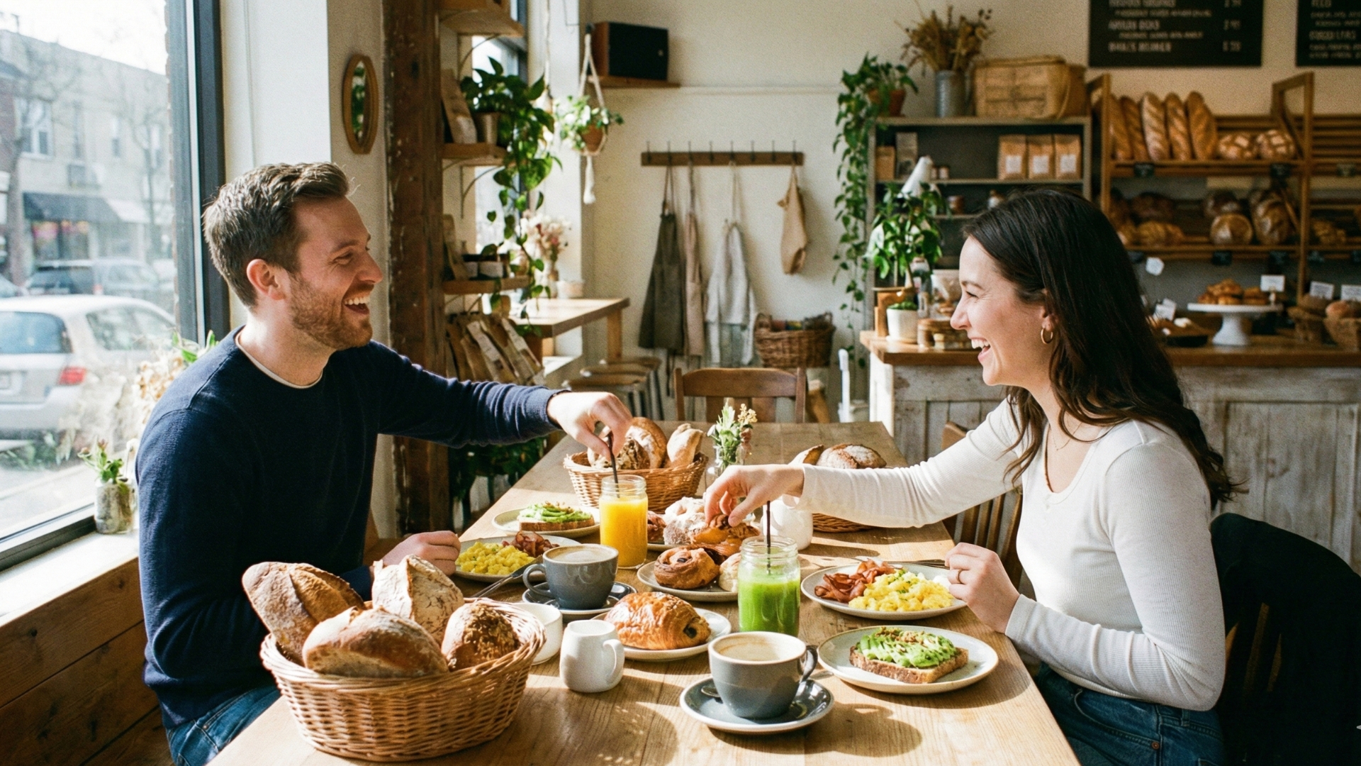 Manhã de Domingo na Padaria Gourmet