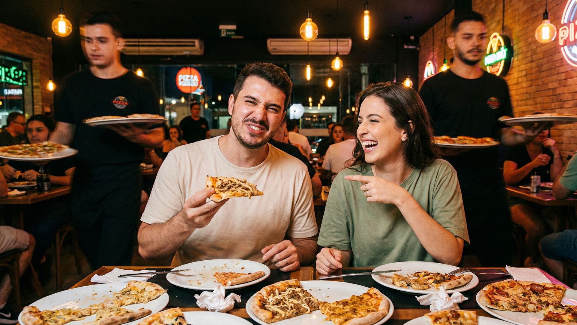 Rodízio de Pizza: O Desafio Gastronômico