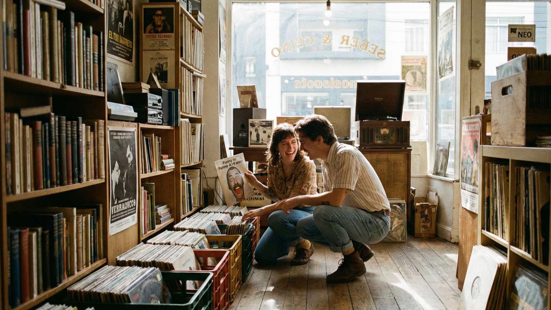 Caça ao Tesouro em Sebos e Discos